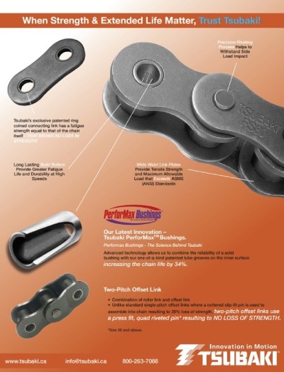 G8 Roller Chain Feature Flyer